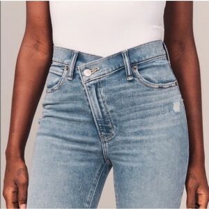 Abercrombie & Fitch Light Blue High Rise Jeans